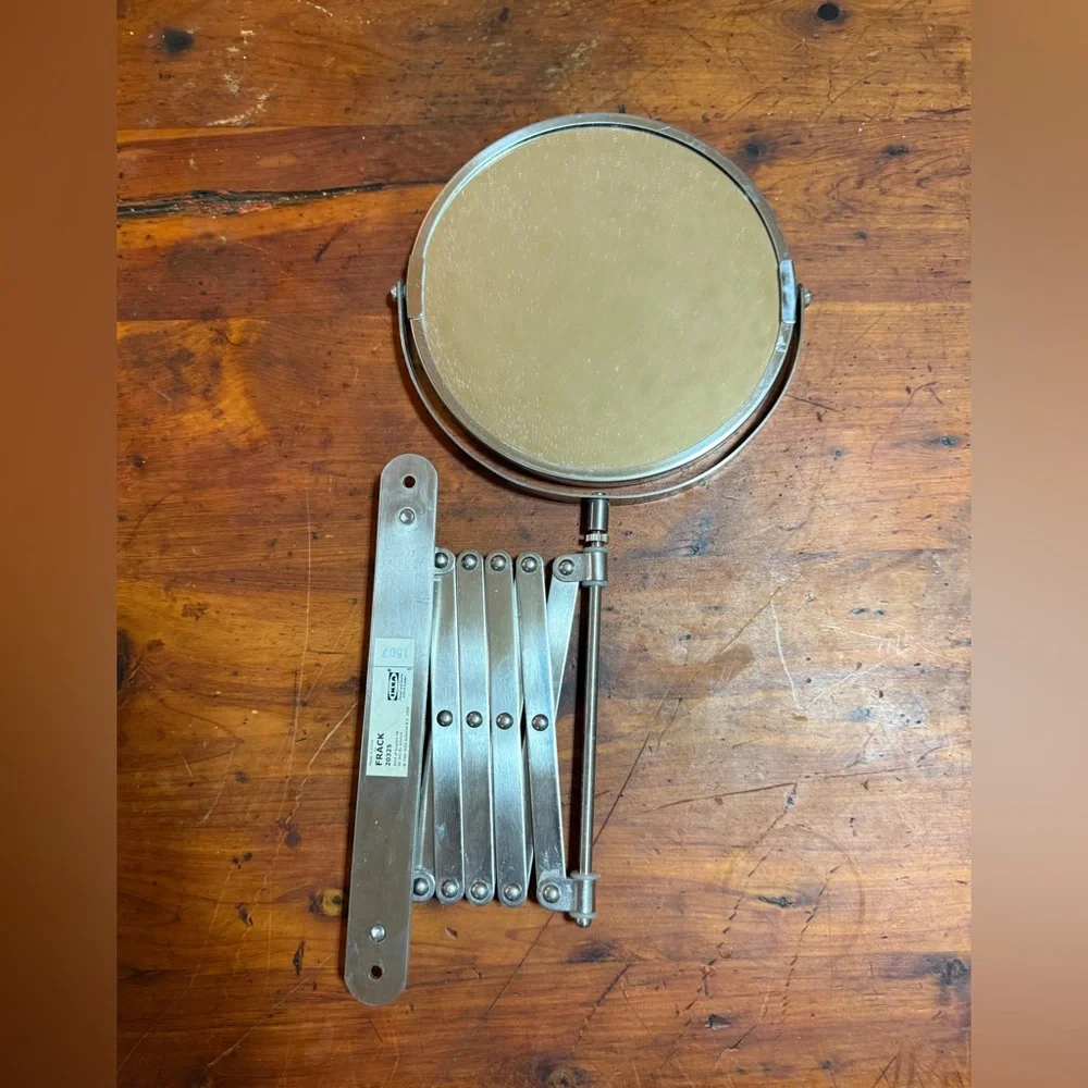 IKEA Frack Expanding Makeup or Shaving Mirror